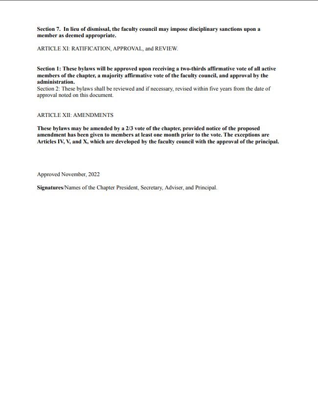 Bylaws